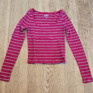 Hollister Striped Layering Top M